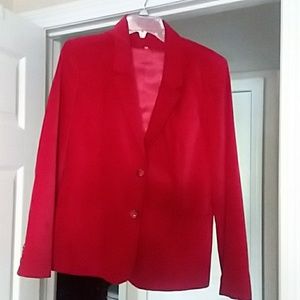 FINAL PRICE- Vintage Red Blazer